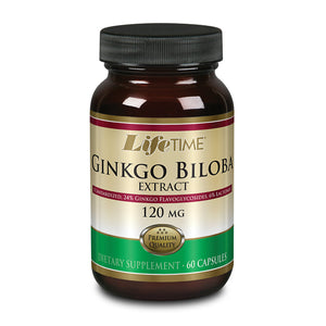Lifetime, Ginkgo Biloba Extract, 60 Capsules - 053232788116 | Hilife Vitamins