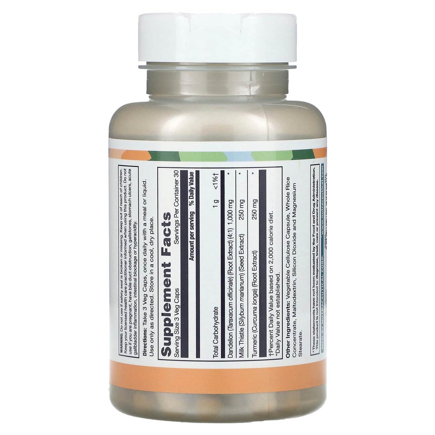 Lifetime, Advanced Milk Thistle, 90 Capsules UPC 053232301148 | HiLife Vitamins