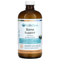 Lifetime, Bone Support, Blueberry, 16 fl oz (473 ml) - 053232400025 | Hilife Vitamins