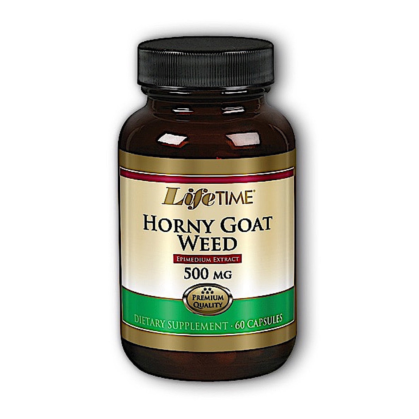 Lifetime, Horny Goat Weed, 60 Capsules UPC 053232500794 | HiLife Vitamins