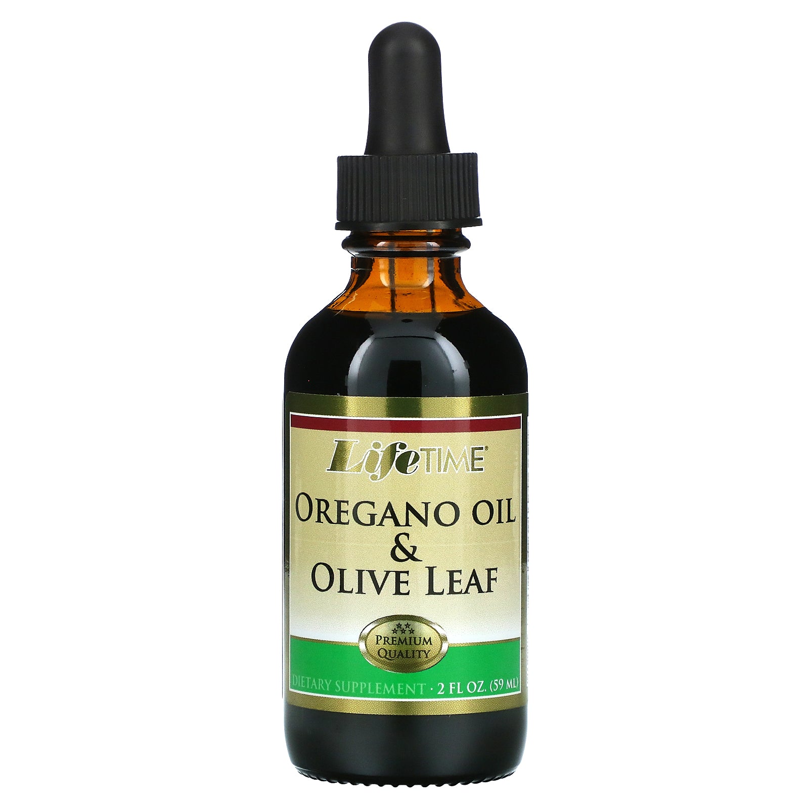 Lifetime, Oregano Oil & Olive Leaf, 2 Oz UPC 053232788543 | HiLife Vitamins