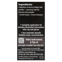 Light Mountain Henna, Haircolor Black, 4 Oz UPC 077014100088 | Hilife Vitamins