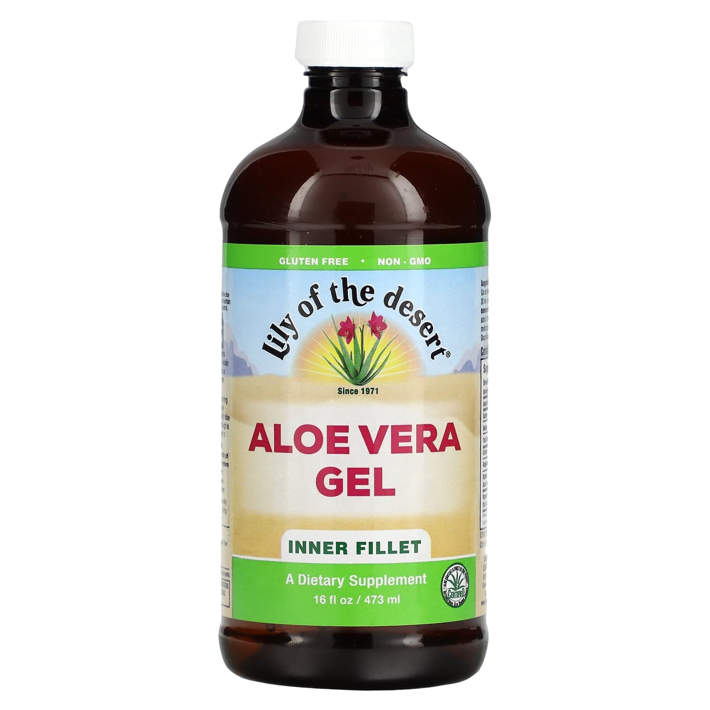 Lily Of The Desert, Aloe Vera Gel, 16 Oz UPC 026395100163 | Hilife Vitamins