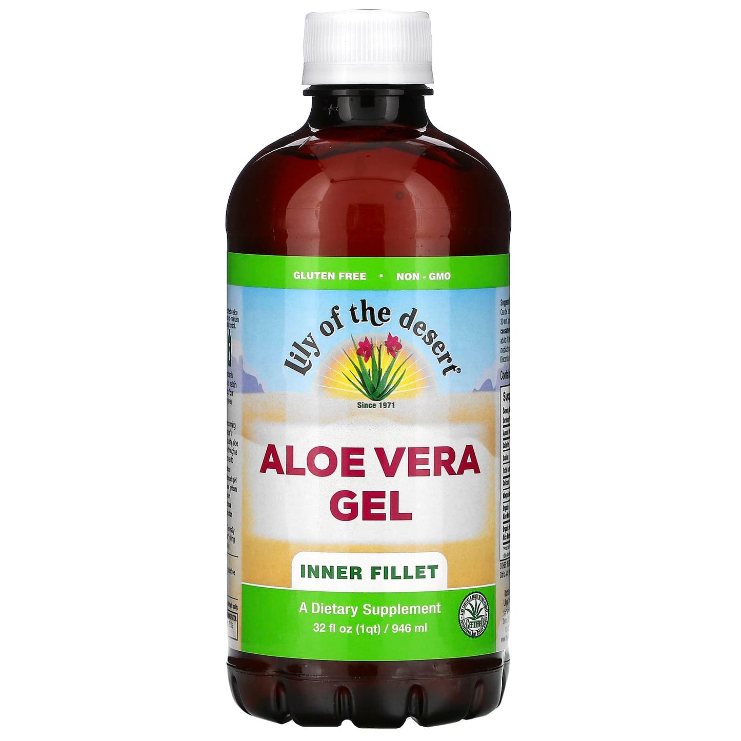 Lily Of The Desert, Aloe Vera Gel, 32 Oz UPC 026395100323 | Hilife Vitamins
