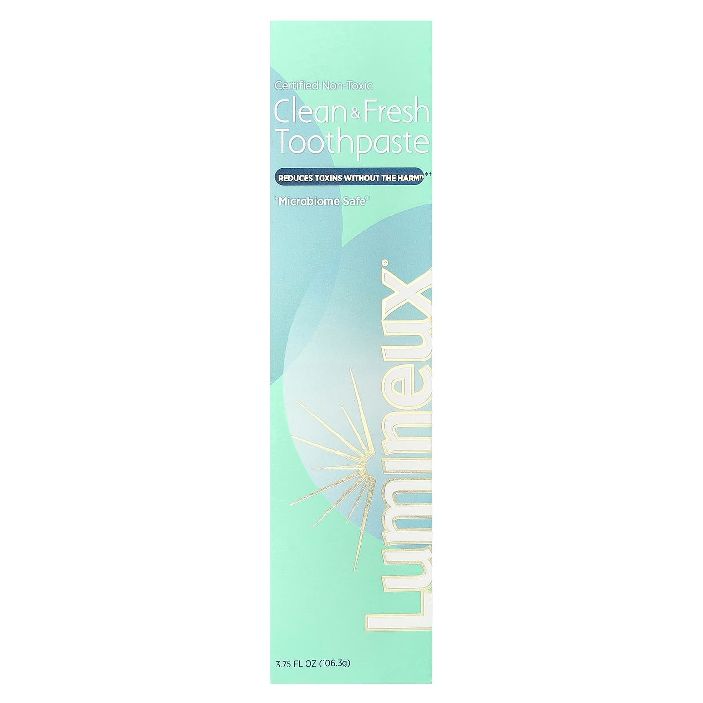 Lumineux Oral Essentials, Clean & Fresh Toothpaste, Mint, 3.75 fl oz (106.3 g) - [product_sku] | HiLife Vitamins