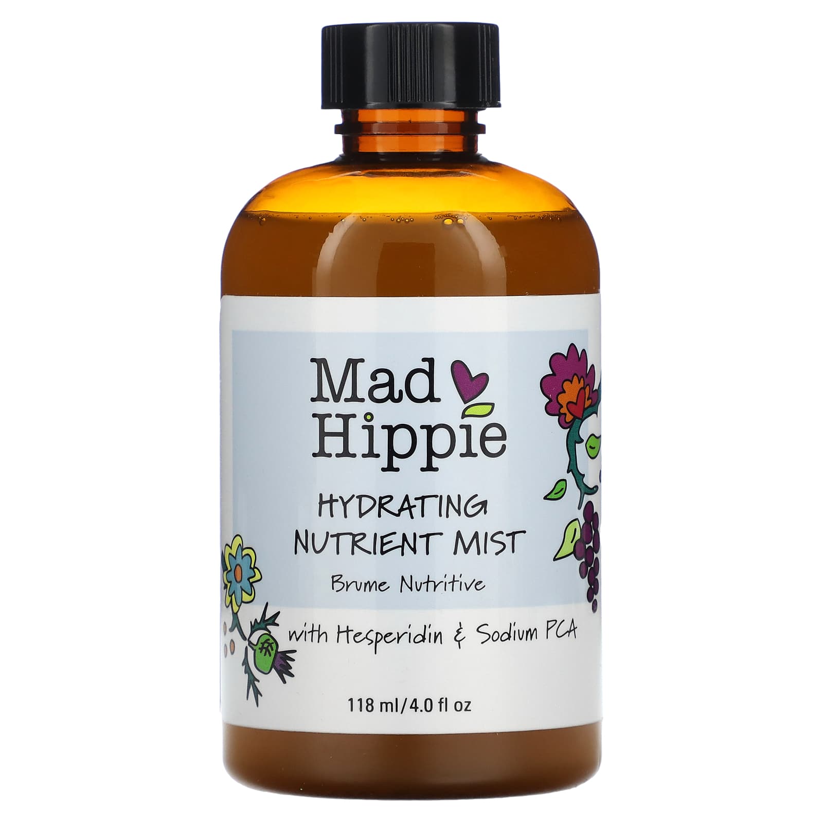 MAD HIPPIE SKIN CARE PRODUCTS, Hydrating Nutrient Mist, 4 Oz UPC 602573177396 | Hilife Vitamins