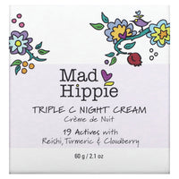 MAD HIPPIE SKIN CARE PRODUCTS, Triple C Night Cream, 2.1 Oz UPC 672975192143 | Hilife Vitamins