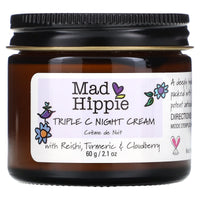 MAD HIPPIE SKIN CARE PRODUCTS, Triple C Night Cream, 2.1 Oz UPC 672975192143 | Hilife Vitamins