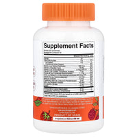 MaryRuth's, Organic Kids Multivitamin & Postbiotics Gummies, Mixed Berry & Cherry, 60 Gummies UPC 810104620314