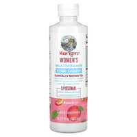 MaryRuth's, Women's Multivitamin + Hair Growth, Peach, 15.22 fl oz (450 ml) UPC 810104622349 | HiLife Vitamins