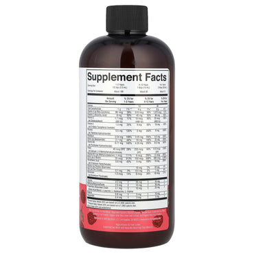 MaryRuth's, Liquid Morning Multivitamin, Raspberry, 15.22 fl oz (450 ml) UPC 850018471787 | HiLife Vitamins