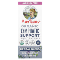 MaryRuth's, Organic Lymphatic Support Liquid Extract, Alcohol Free, 1 fl oz (30 ml) UPC 856645008549 | HiLife Vitamins