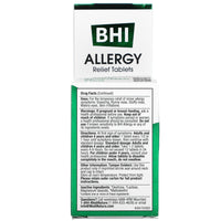 Medinatura, Bhi Allergy, 100 Tablets UPC 787647100019 | HiLife Vitamins