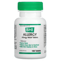 Medinatura, Bhi Allergy, 100 Tablets UPC 787647100019 | HiLife Vitamins