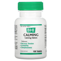 Medinatura, BHI Calming, 100 Tablets UPC 787647100101 | Hilife Vitamins