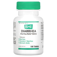 Medinatura, BHI Diarrhea, 100 Tablets UPC 787647100187 | Hilife Vitamins