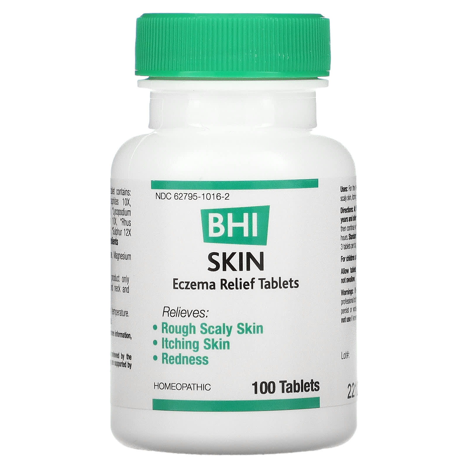 Medinatura, BHI Skin, 100 Tablets UPC 787647100613 | Hilife Vitamins