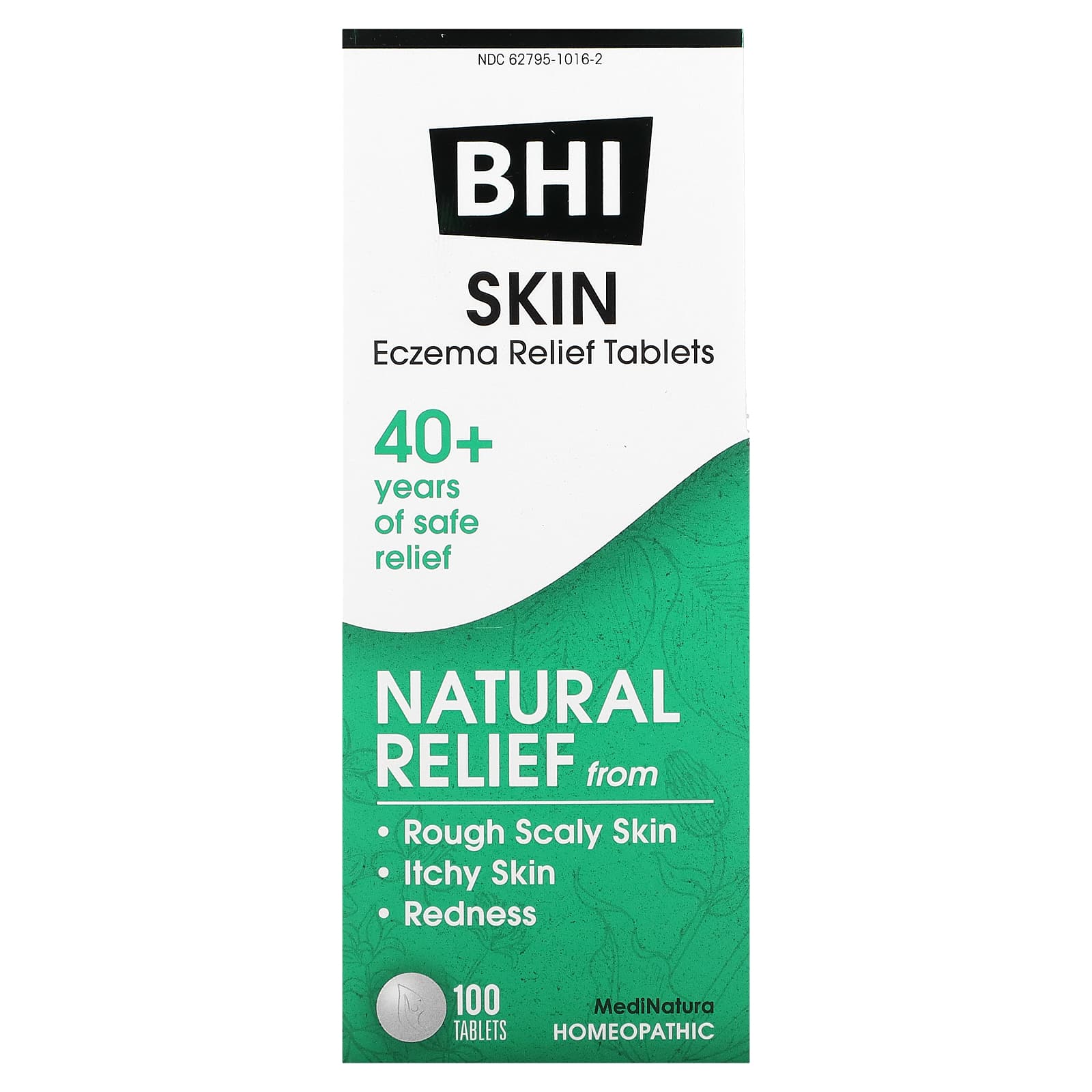 Medinatura, BHI Skin, 100 Tablets UPC 787647100613 | Hilife Vitamins