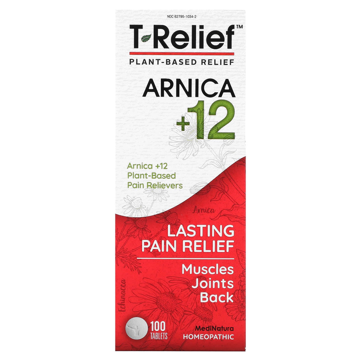 Medinatura, T-Relief Pain Tablets, 100 Tablets UPC 787647101030 | Hilife Vitamins