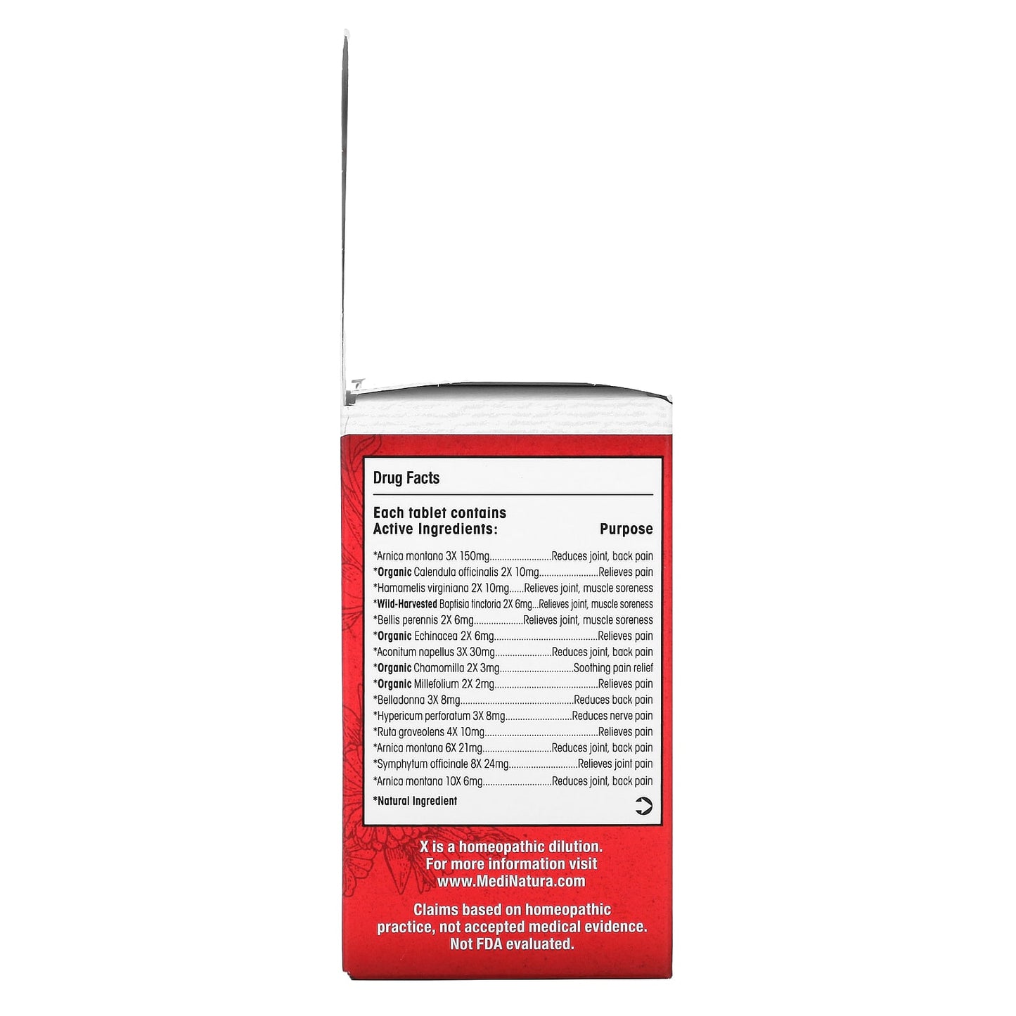 Medinatura, T-Relief Pain Tablets, 100 Tablets UPC 787647101030 | Hilife Vitamins