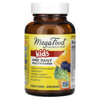 Megafood, Kids One Daily, 30 Tablets UPC 051494101797 | HiLife Vitamins