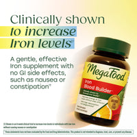 Megafood, Blood Builder, 90 Tablets UPC 051494101957 | Hilife Vitamins