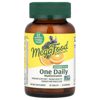Megafood, Women's 40+ One Daily Multivitamin, 30 Tablets UPC 051494102657 | HiLife Vitamins