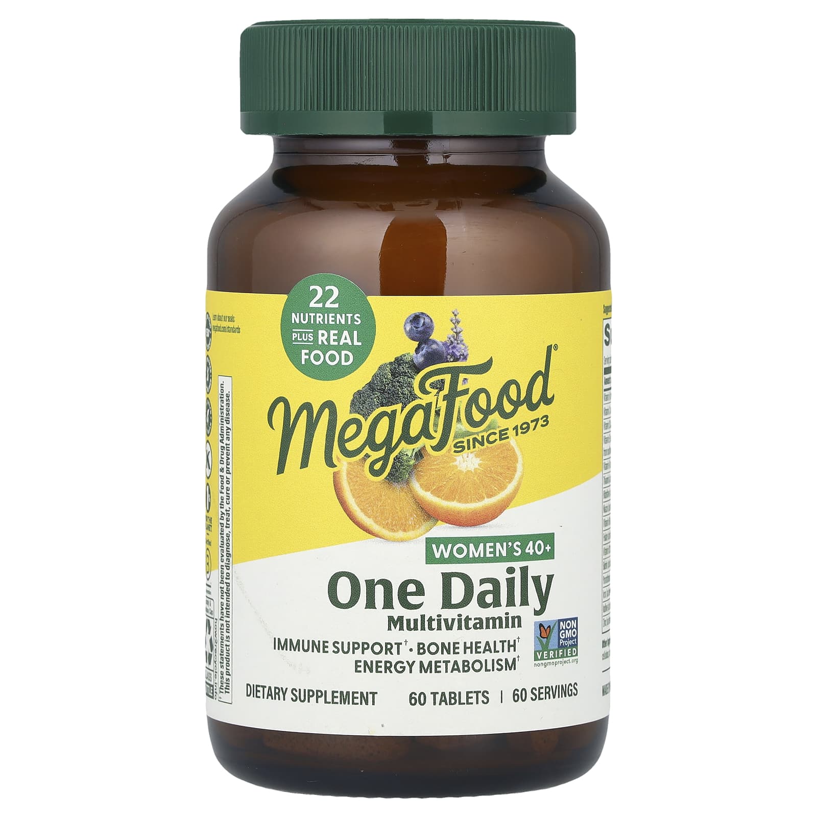Megafood, Women's 40+ One Daily Multivitamin, 60 Tablets UPC 051494102664 | HiLife Vitamins