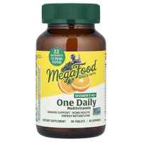 Megafood, Women's 40+ One Daily Multivitamin, 60 Tablets UPC 051494102664 | HiLife Vitamins