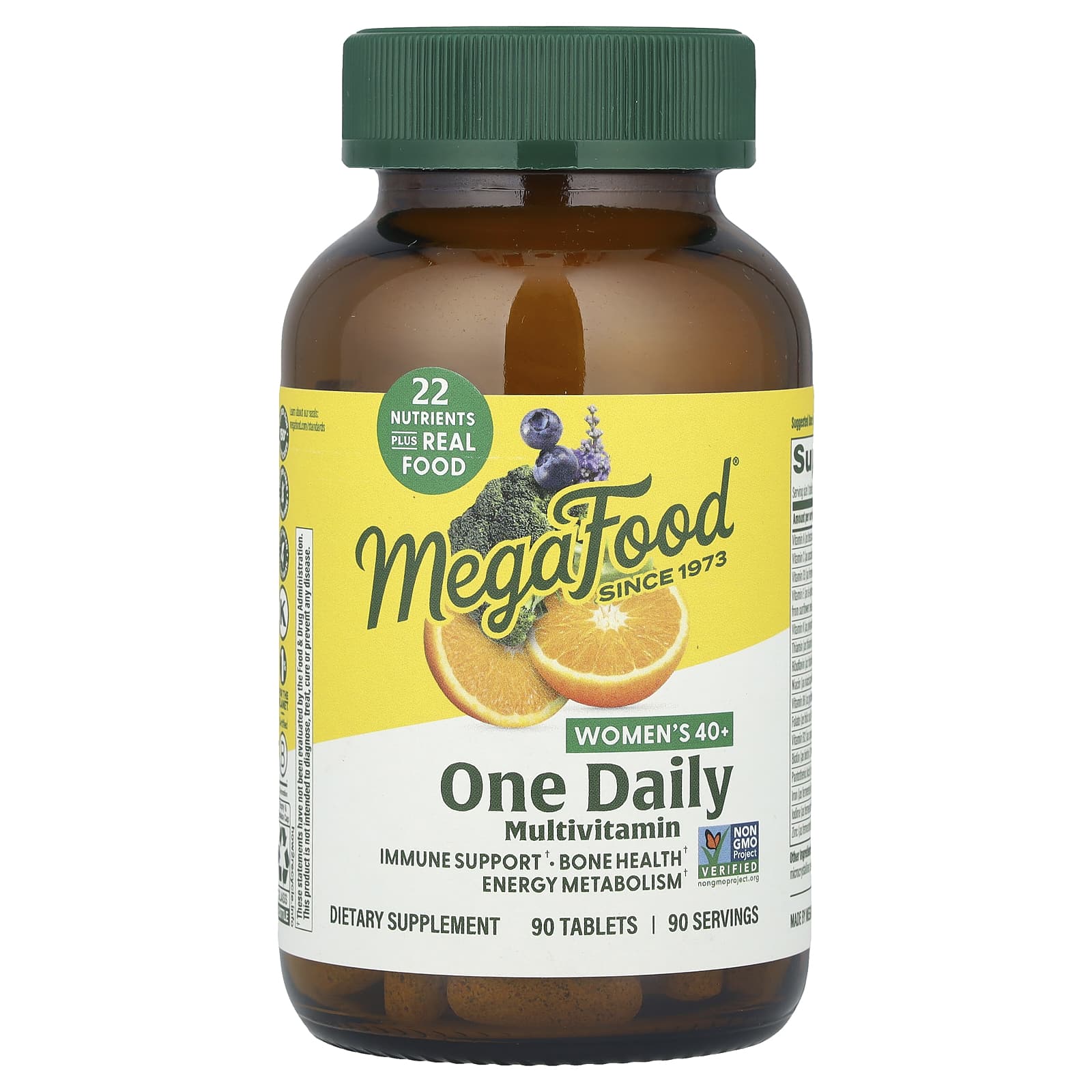 Megafood, Women's 40+ One Daily Multivitamin, 90 Tablets UPC 051494102671 | HiLife Vitamins