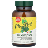 Megafood, Kids B Complex, 30 Mini Tablets - 051494102756 | Hilife Vitamins