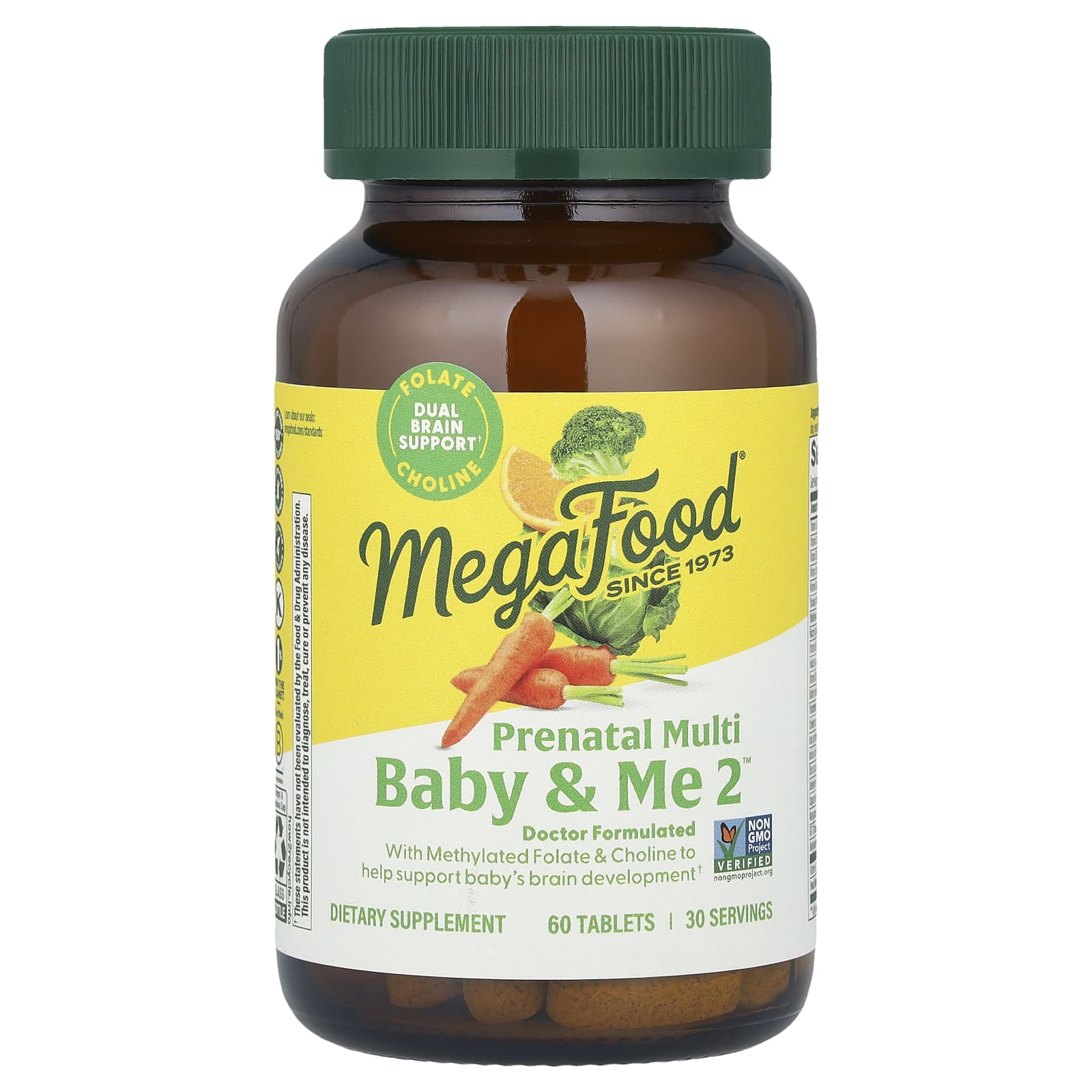 Megafood, Baby & Me 2, 60 Tablets UPC 051494103142 | HiLife Vitamins
