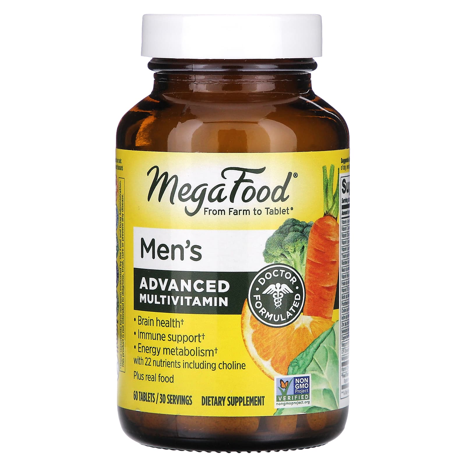 Megafood, Multi For Men, 60 Tablets UPC 051494103197 | HiLife Vitamins