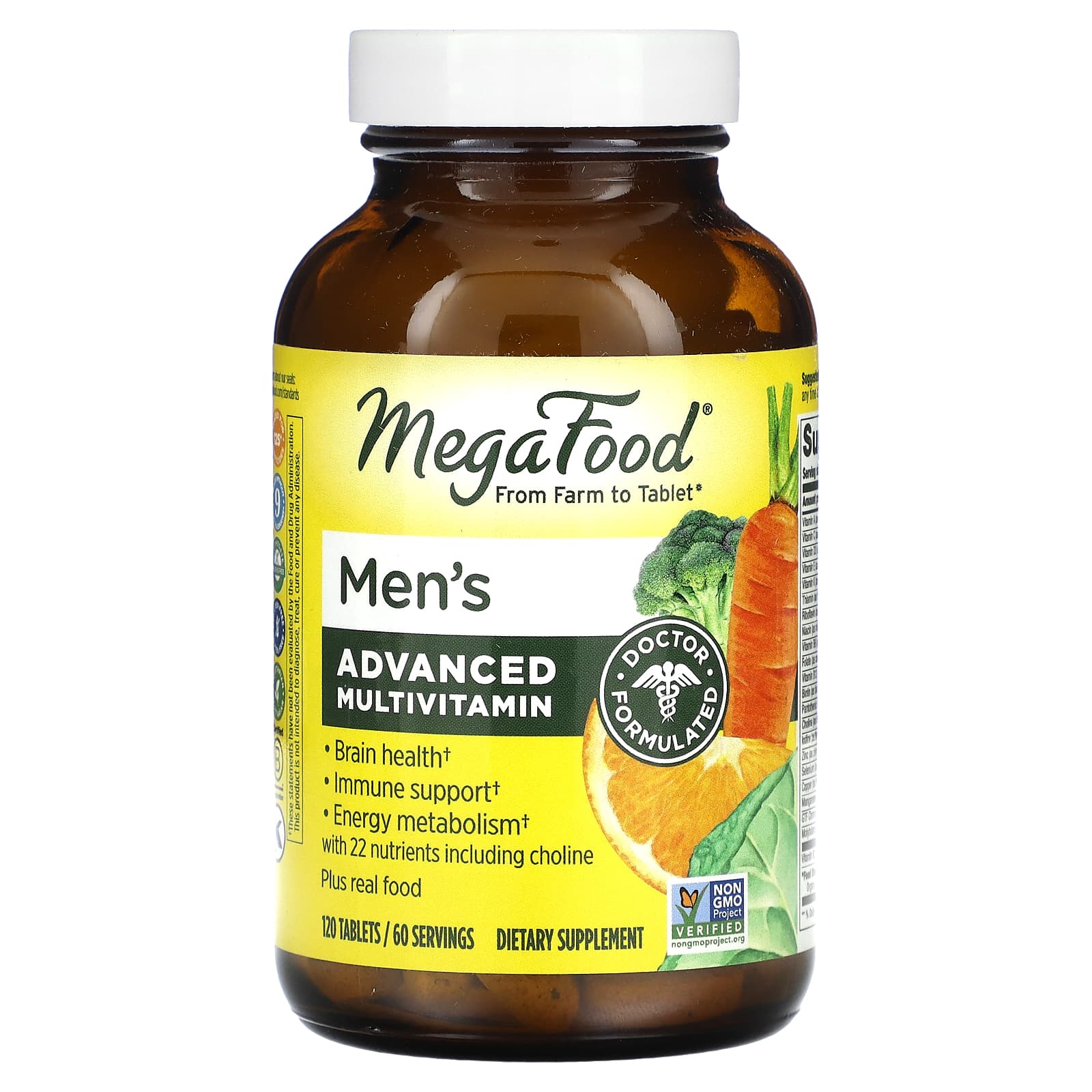Megafood, Multi For Men, 120 Tablets UPC 051494103203 | HiLife Vitamins