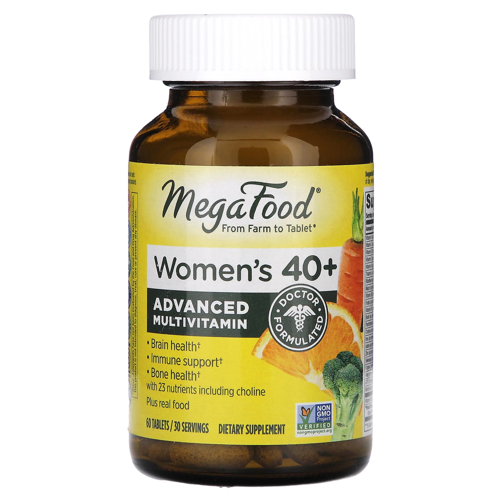 Megafood, Multi For Women 40+, 60 Tablets UPC 051494103210 | HiLife Vitamins