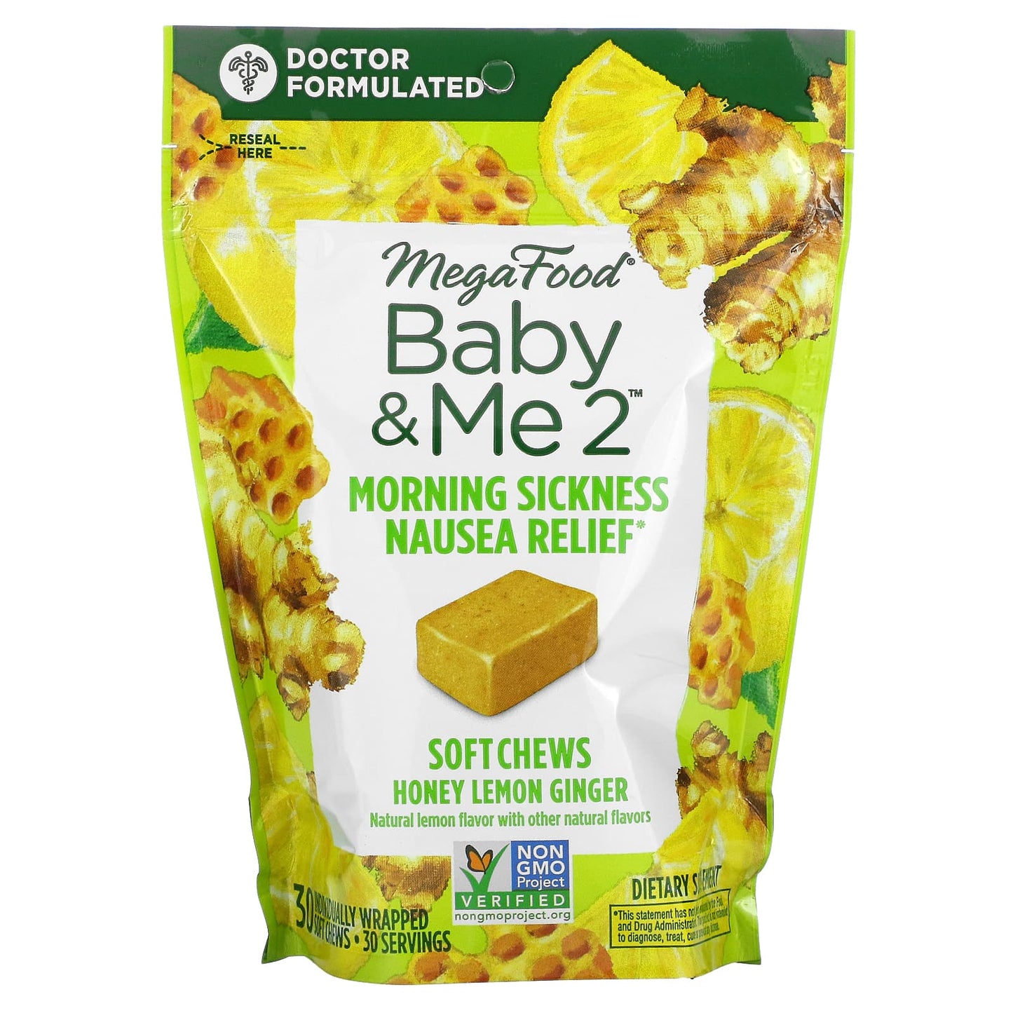 Megafood, Morning Sickness, 30 Chewables UPC 051494103975 | HiLife Vitamins