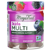 Megafood, Kids Multi, Berrylicious, 60 Gummies UPC 051494104361 | HiLife Vitamins