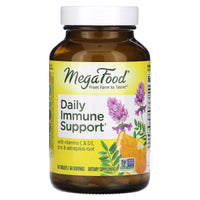Megafood, Daily Immune Support, 60 Tablets UPC 051494104439 | HiLife Vitamins