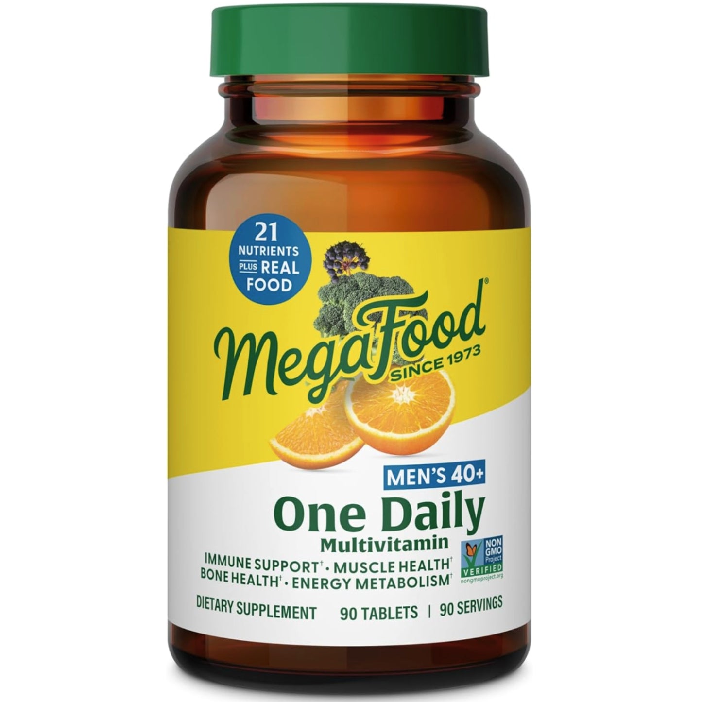 Megafood, Men Over 40 One Daily, 90 Tablets UPC 051494102701 | HiLife Vitamins