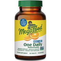 Megafood, Men Over 40 One Daily, 90 Tablets UPC 051494102701 | HiLife Vitamins