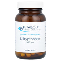 Metabolic Maintenance, L-Tryptophan, 500 mg, 60 Capsules UPC 838287001492 | HiLife Vitamins