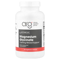 Metabolic Maintenance, Magnesium Glycinate, 180 Capsules UPC 838287004394 | Hilife Vitamins