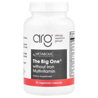 Metabolic Maintenance, The Big One® without Iron, 90 Capsules UPC 838287005209 | Hilife Vitamins