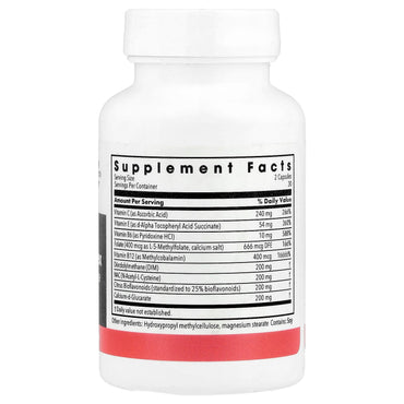 Metabolic Maintenance, DIM Complex, 60 Capsules UPC 838287006121 | HiLife Vitamins
