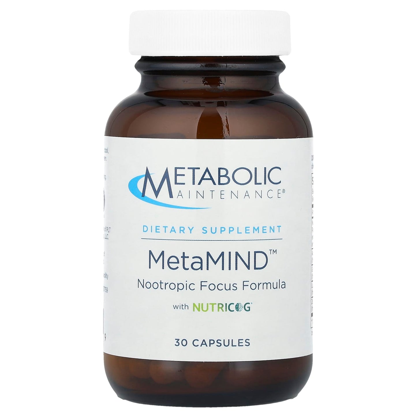 Metabolic Maintenance, MetaMIND™, 30 Capsules UPC 838287007159 | HiLife Vitamins