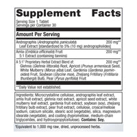 Metagenics, Andrographis Plus®, 30 Tablets UPC 755571011152 | Hilife Vitamins