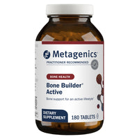 Metagenics, Bone Builder Active, 180 Tablets UPC 755571013200 | HiLife Vitamins