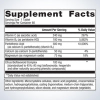 Metagenics, Cortico-B5 B6, 60 Tablets - [product_sku] | HiLife Vitamins