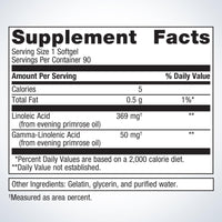 Metagenics, Omegagenics Evening Primrose Oil, 90 Softgels UPC 755571023155 | HiLife Vitamins