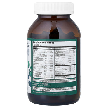 Metagenics, Multigenics® Multivitamin with Iron, 180 Tablets UPC 755571023575 | HiLife Vitamins